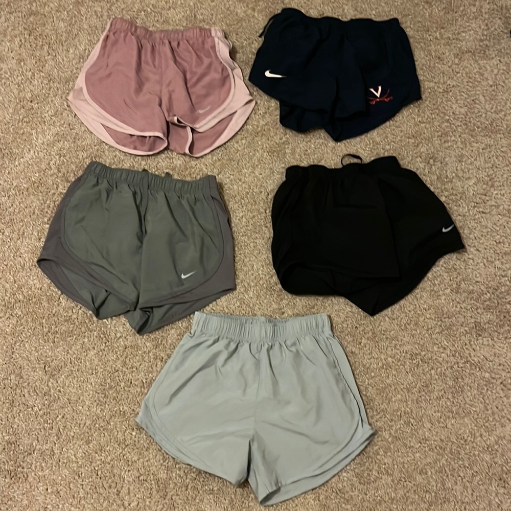 5 pair of Nike Shorts